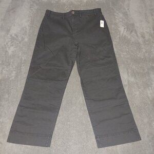 Old Navy Gray Chino Pants Size 12 - Wide Leg Pants